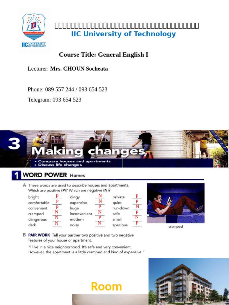 General English I Course Overview | PDF