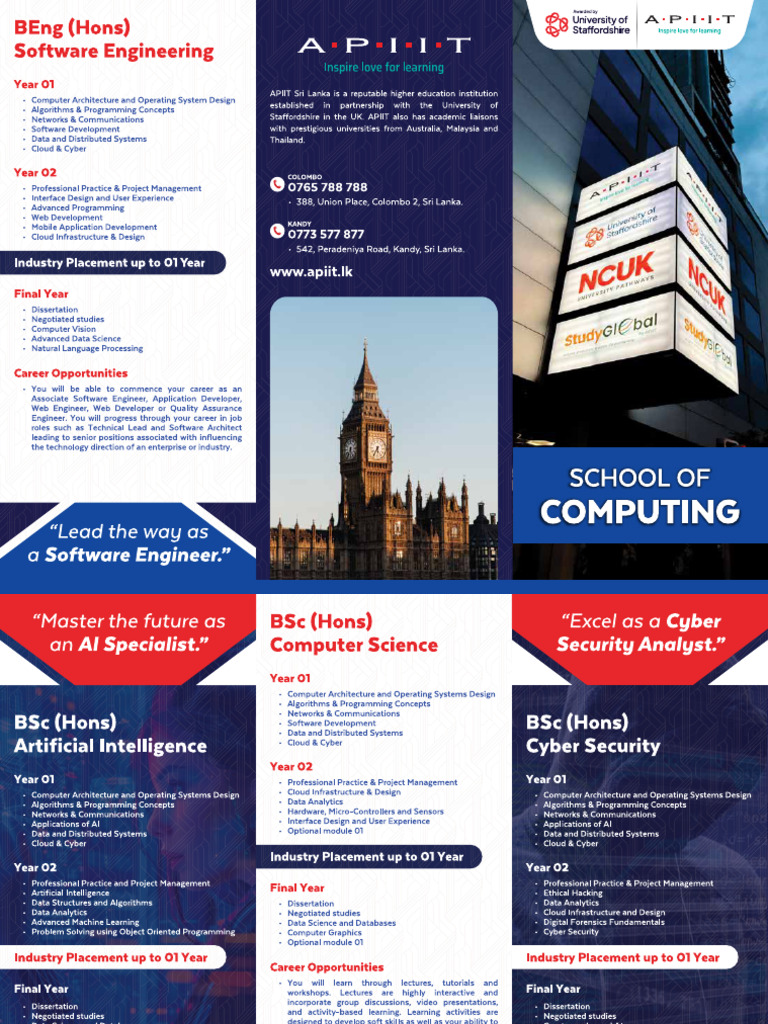 Computing Leaflet 2025 March | PDF