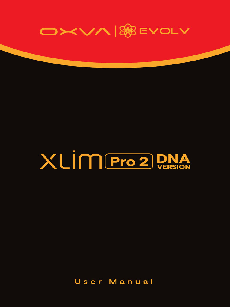 Xlim Pro 2 Dna User Manual