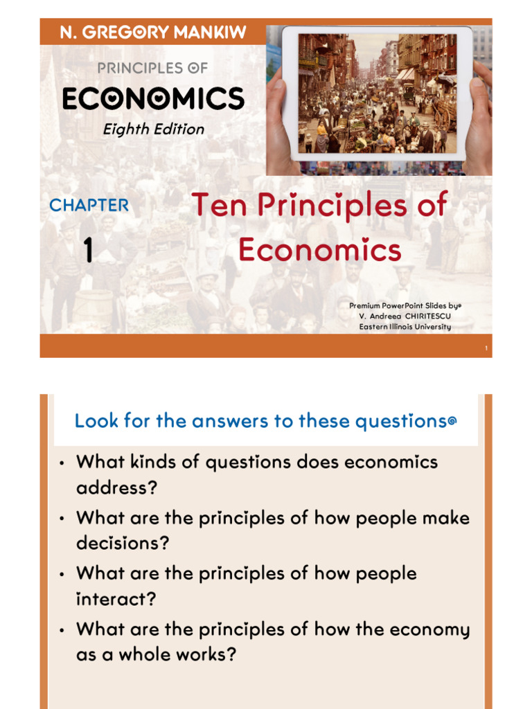 Ten Principles of Economics Overview | PDF | Market (Economics) | Inflation