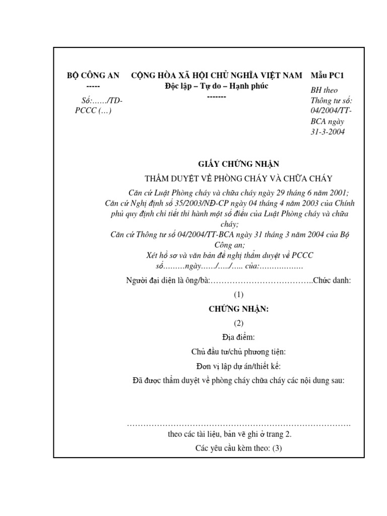 PCCC | PDF