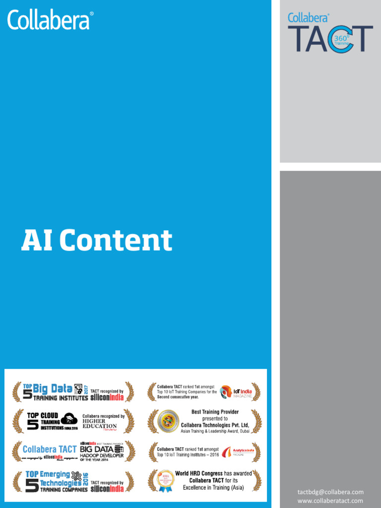 Machine Learning Training Program Proposal | PDF | Machine Learning ...