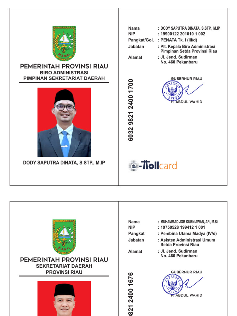 Id Card CL | PDF