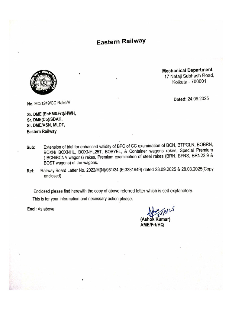 Extension of Trials For Enhanced Validity of BPC of CC Examination | PDF
