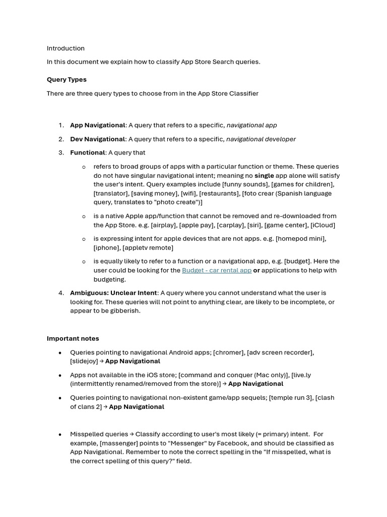 Labeling - App Store Queries Guidelines - 13f988 | PDF | Mobile App | I ...