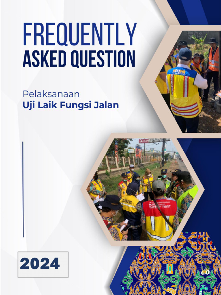 FAQ Uji Laik Fungsi Jalan 2024 | PDF