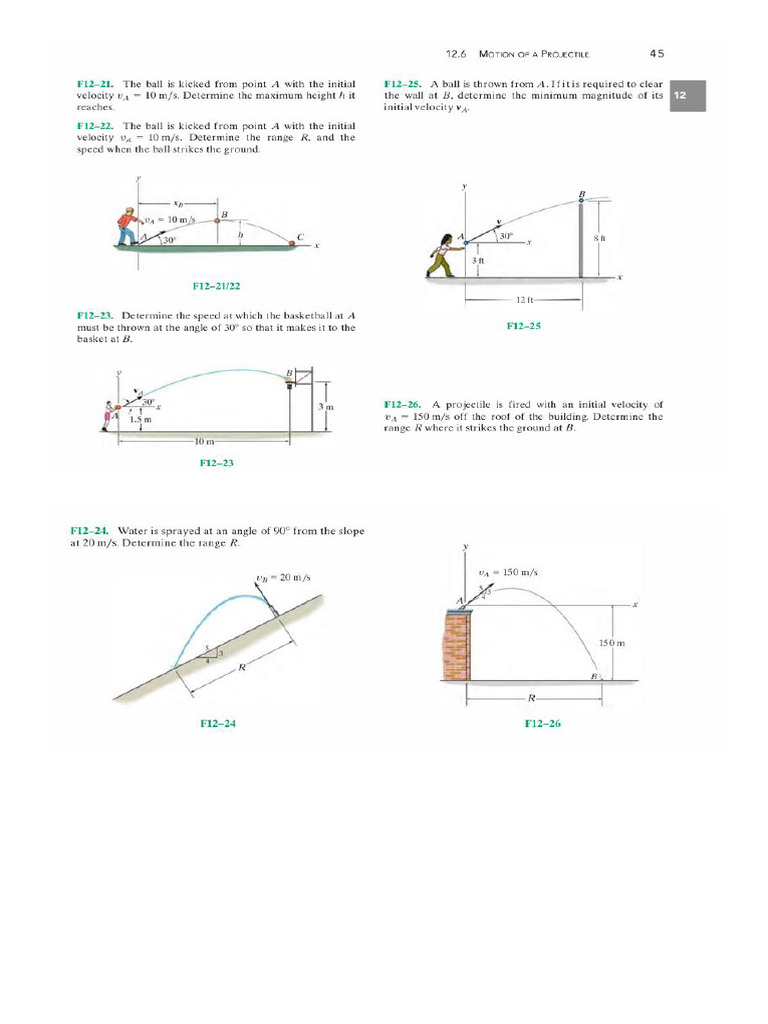 Projectile Motion | PDF