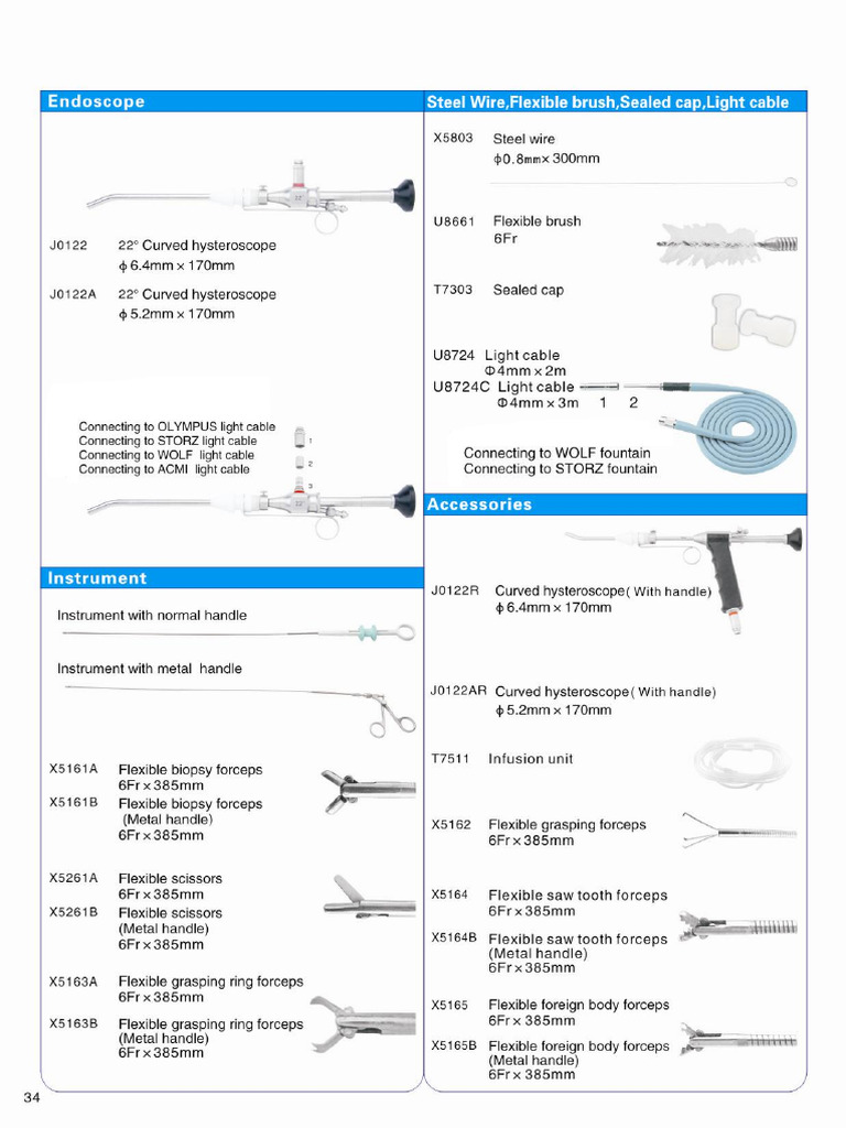 Hysteroscopy System | PDF