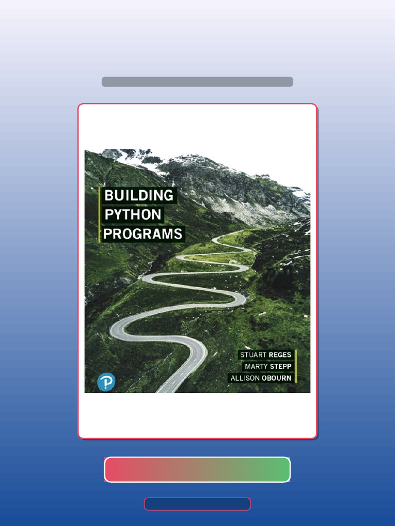 Building Python Programs Plus MyLab Programming With Pearson EText ...