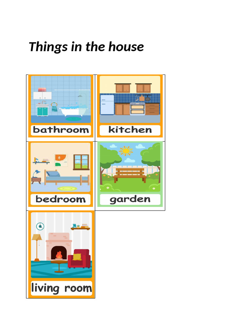 Things in The House | PDF