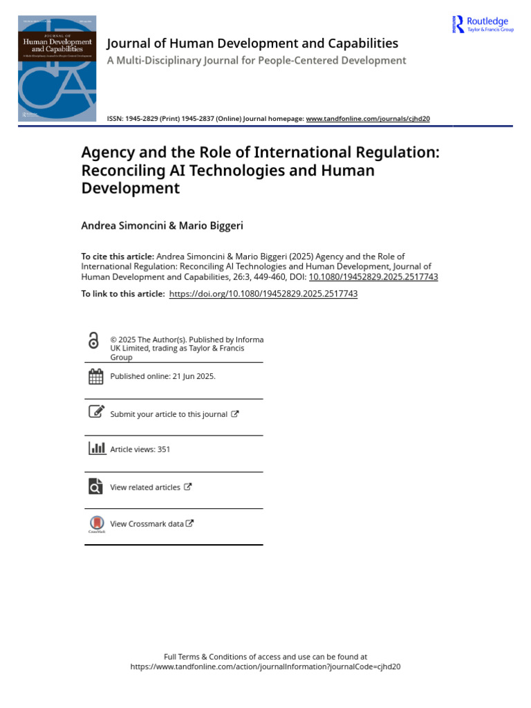 05-Agency and The Role of International Regulation - Reconciling AI ...