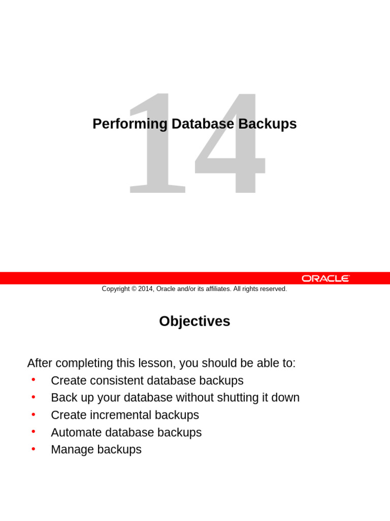 Database Backup Strategies and Techniques | PDF | Backup | Databases
