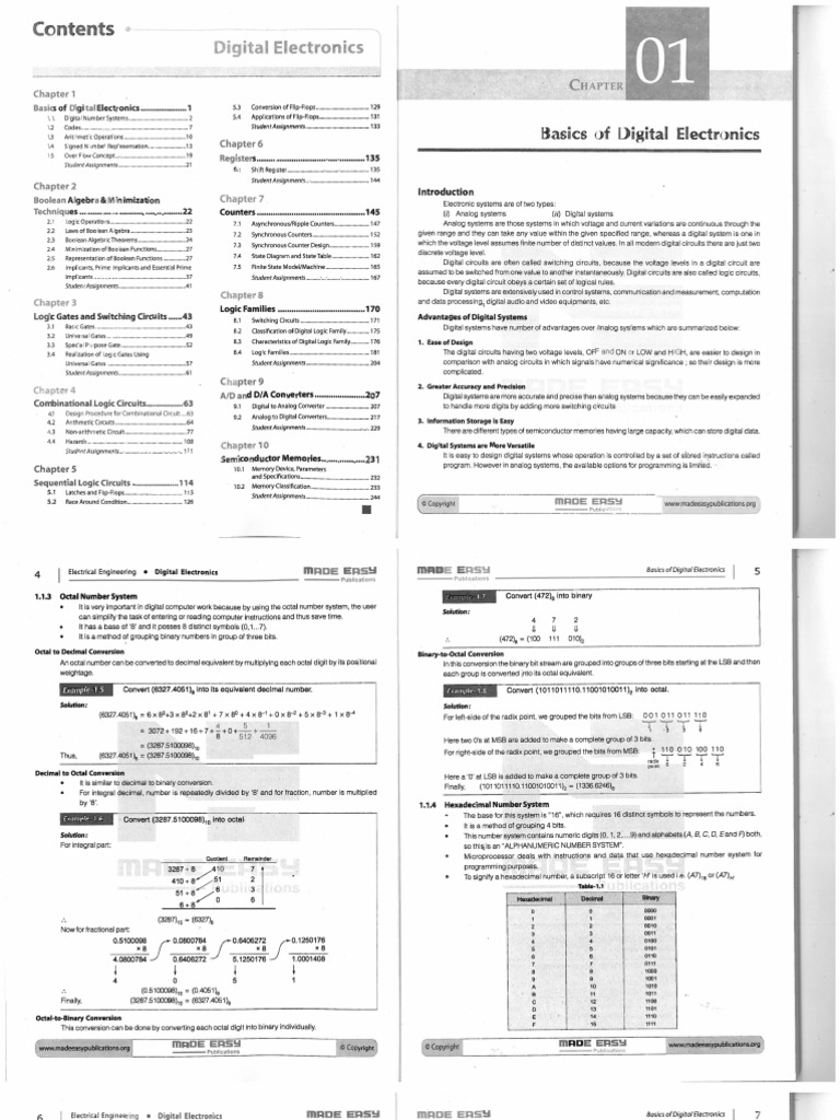 Digital Electronics | PDF