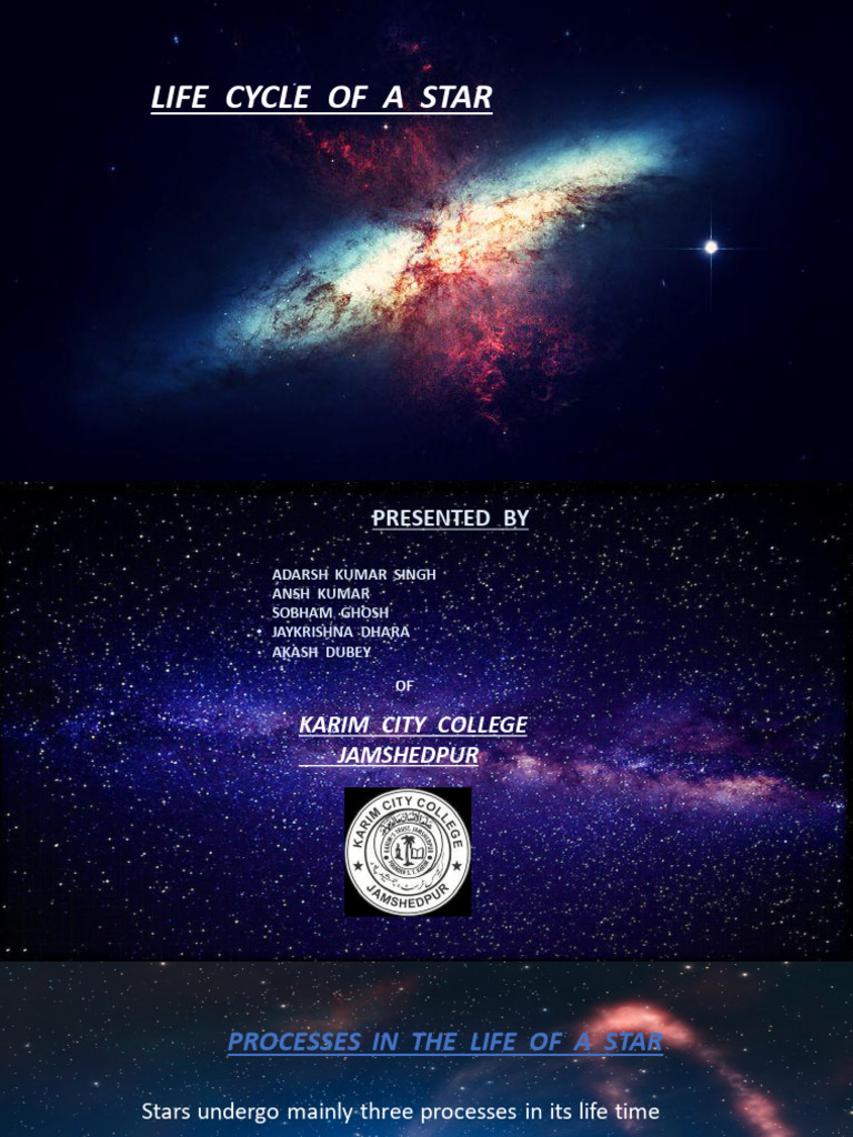 Life Cycle of a Star Explained | PDF | Stars | Nuclear Fusion