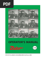 Katalog Rezervnih Dijelova Za Zetor Traktore Serije 5011 Do 7045 | PDF