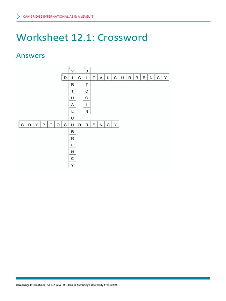 Worksheet Chapter 12 Answers | PDF | News | Information