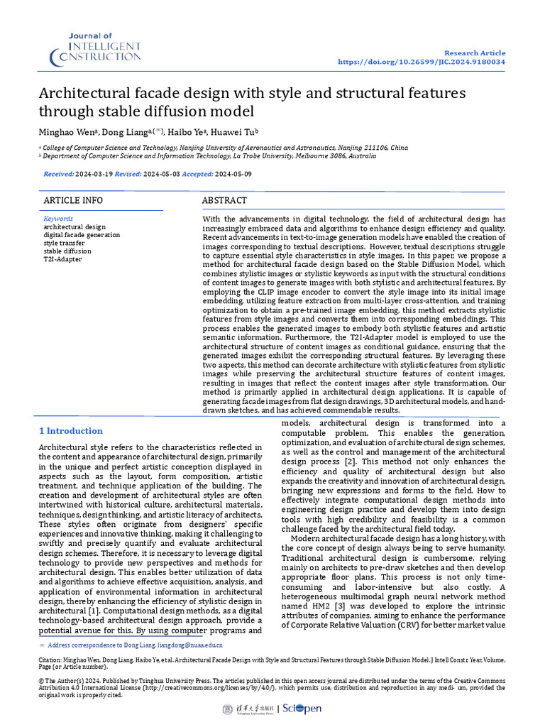 Architectural Facade Design With Style and Structu | PDF | Machine ...