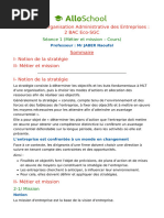 Différences entre but, objectif et mission | PDF | Business | Économie