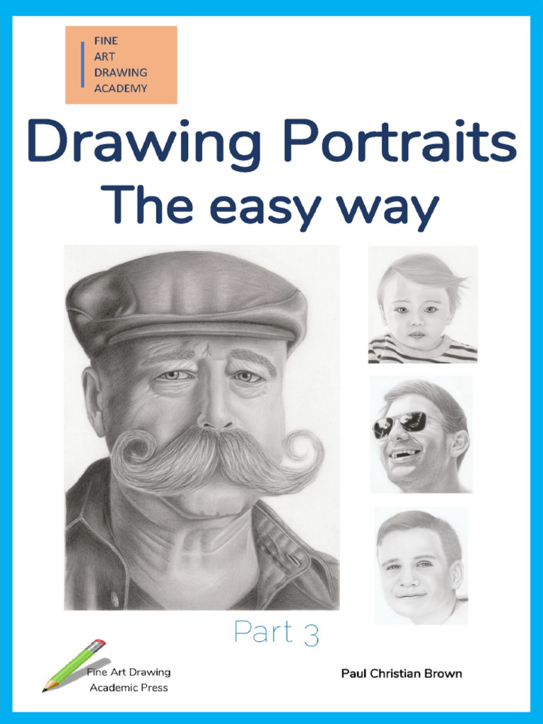 Easy Portrait Drawing Techniques | PDF | Pencil | Drawing