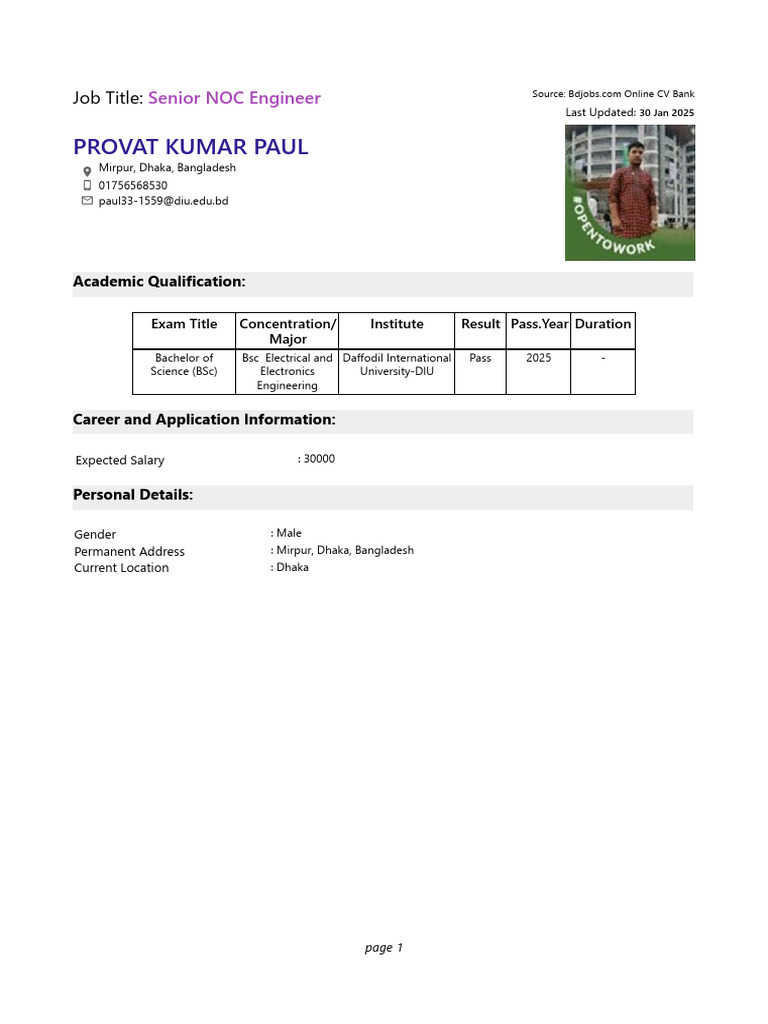 Provat Kumar Paul | PDF