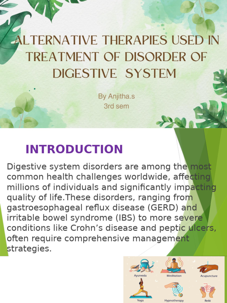 Holistic Approaches to Digestive Health | PDF | Irritable Bowel ...