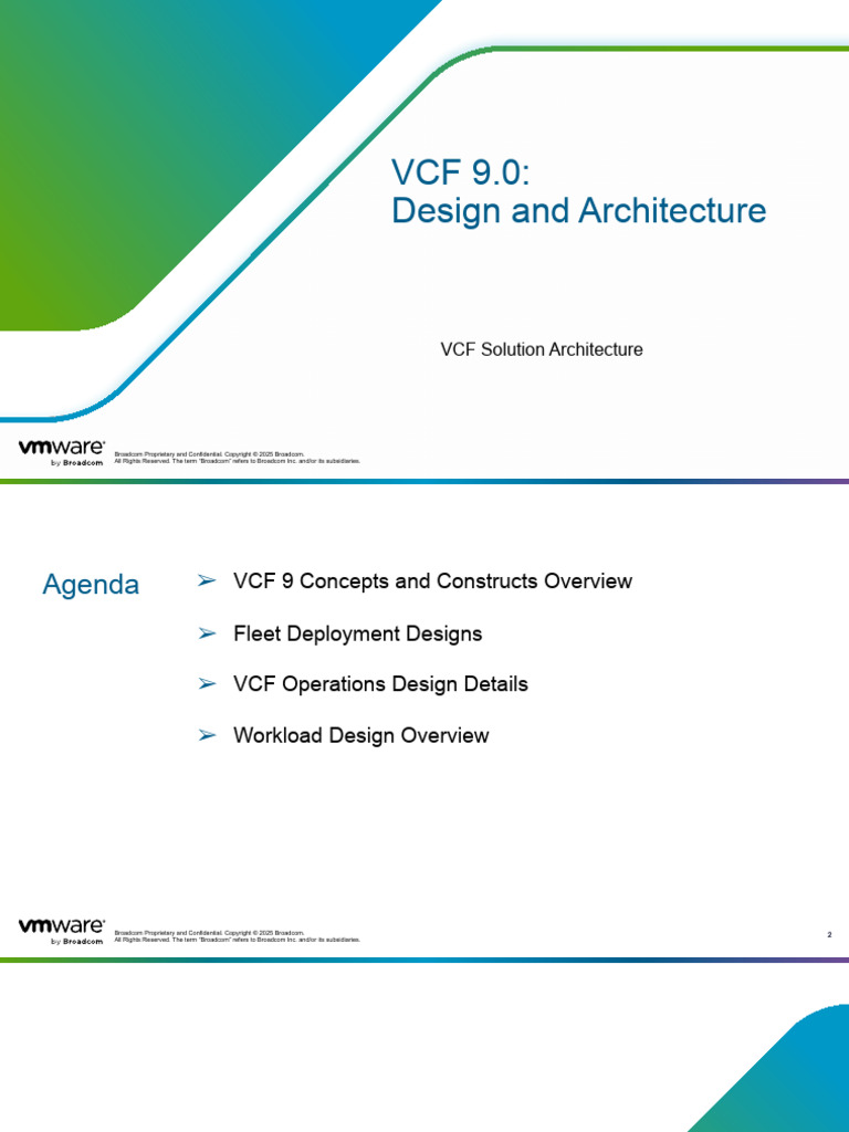 VCF 9.0 Design and Architecture Guide | PDF | Cloud Computing ...