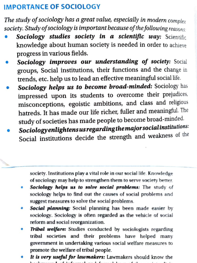 Importance of Sociology in Nursing | PDF | Nursing | Sociology