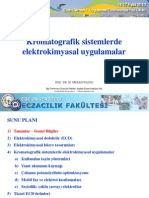 Kromatografik Sistemlerde Elektrokimyasal Uygulamalar