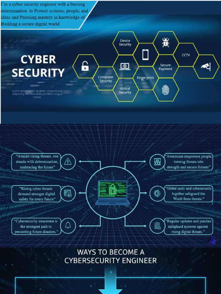 A Cyber Security Engineer With A Burning Determination Protecting ...