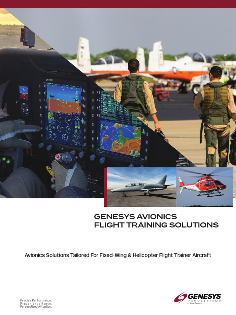 Genesys Avionics Flight Training Solutions | PDF | Avionics ...