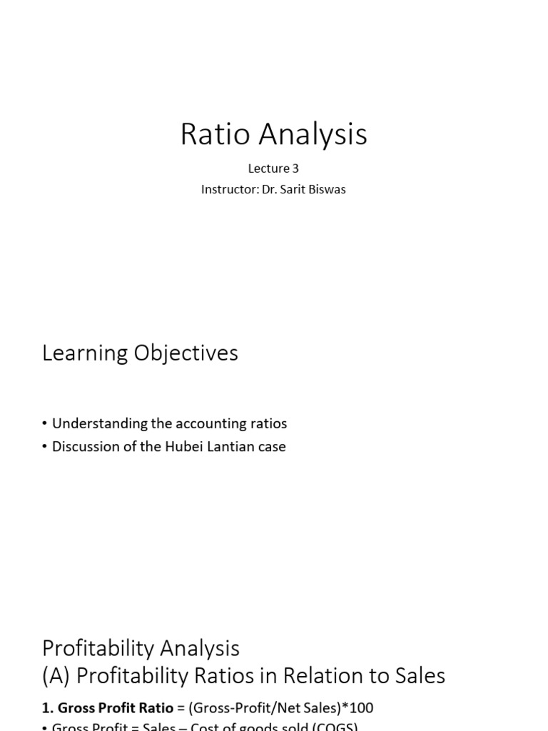 Understanding Ratio Analysis in Finance | PDF | Dividend | Stocks