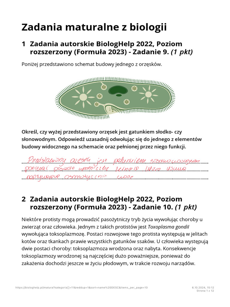 Protisty | PDF