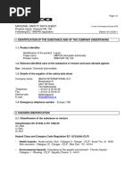 UN 1263 Paint Transport Guidelines | PDF