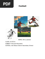 Paragraphs on Football for Students | PDF | Association Football | Fifa