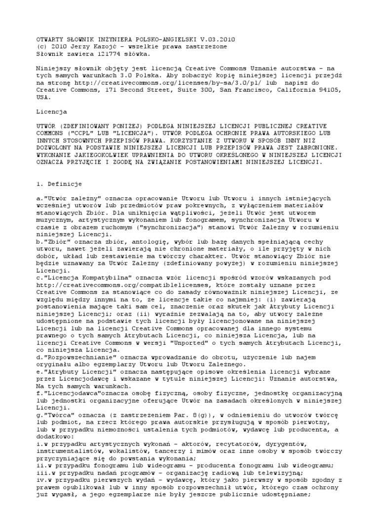 Slownik Inzyniera Polsko Angielski Pdf