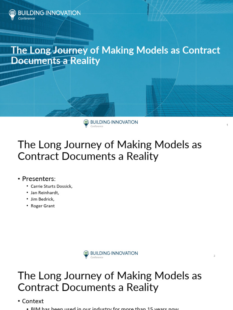 Models As Legal Documents 20220523 | PDF | Building Information ...