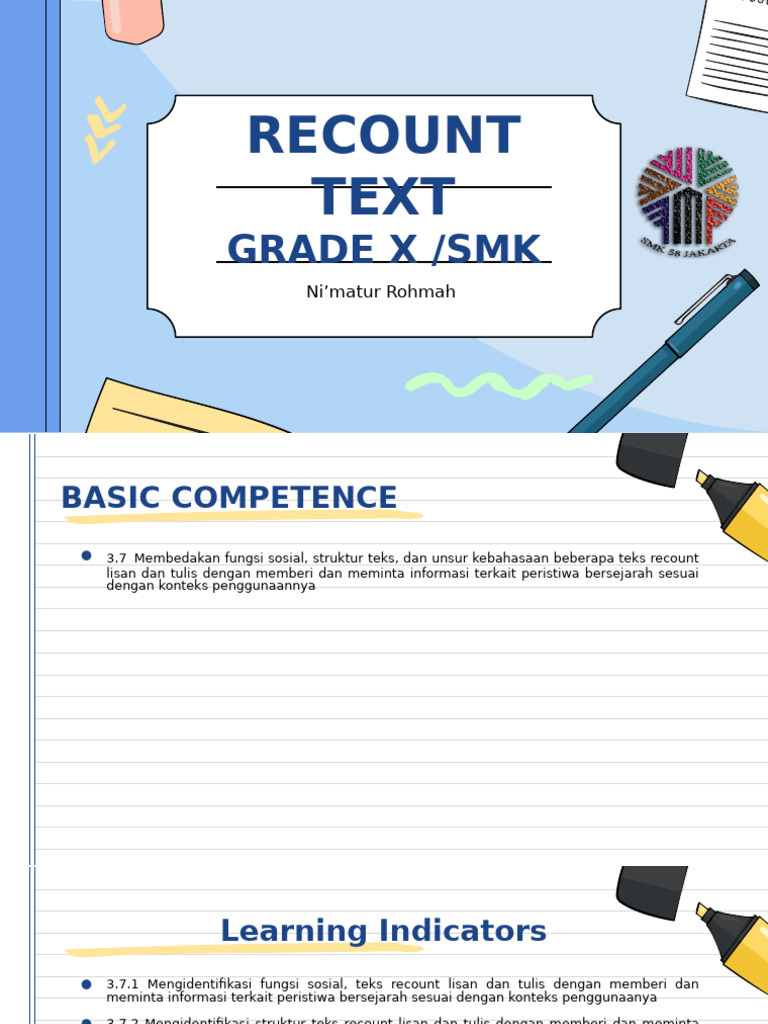 Understanding Recount Texts in Education | PDF | Military | Military ...