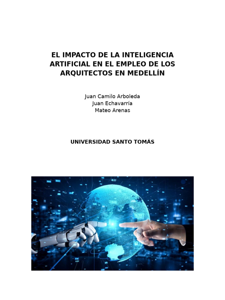 Informe - El Impacto de La Inteligencia Artificial en El Empleo | PDF ...
