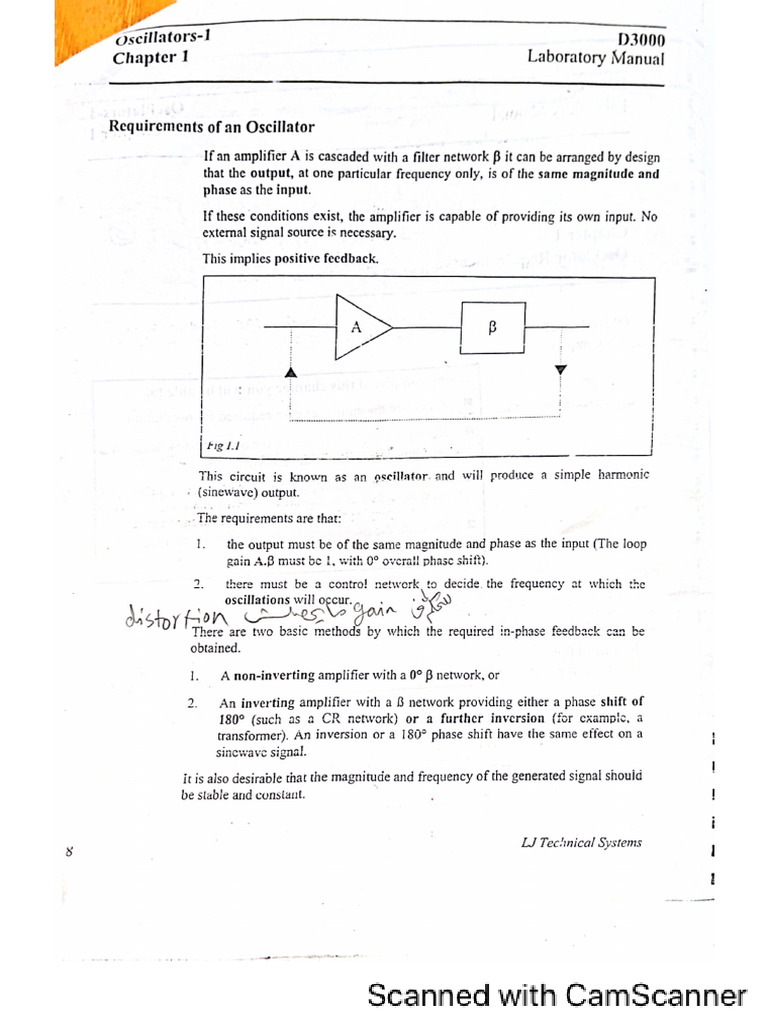 Oscillators Experiment | PDF