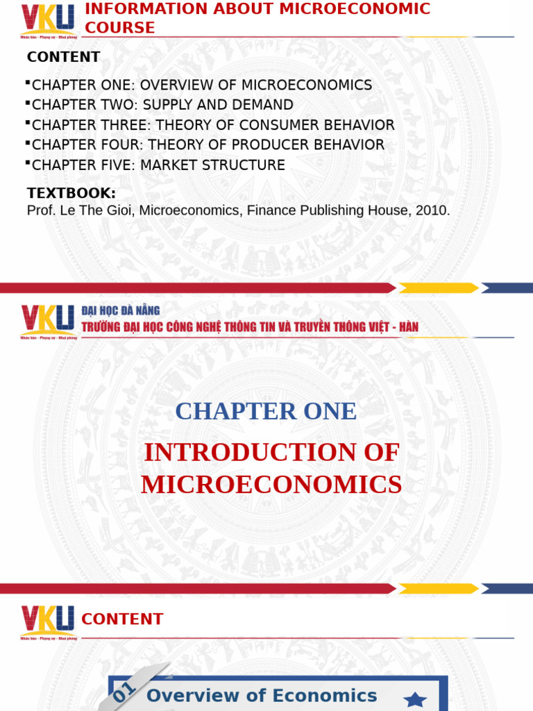 Chapter 1. Overview of Microeconomics | PDF | Economics | Macroeconomics