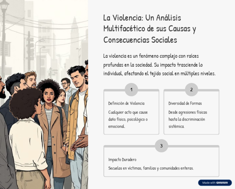 La Violencia Un Analisis Multifacetico de Sus Causas y Consecuencias ...