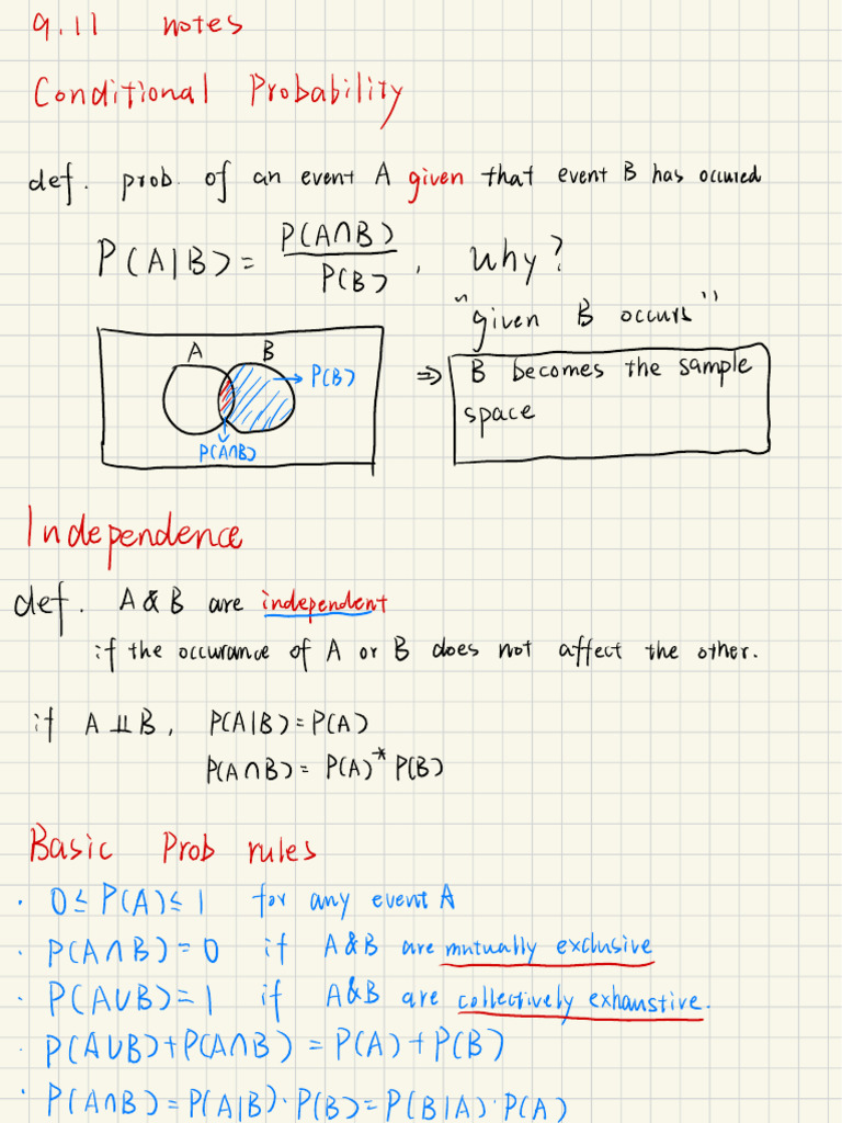 Understanding Conditional Probability | PDF
