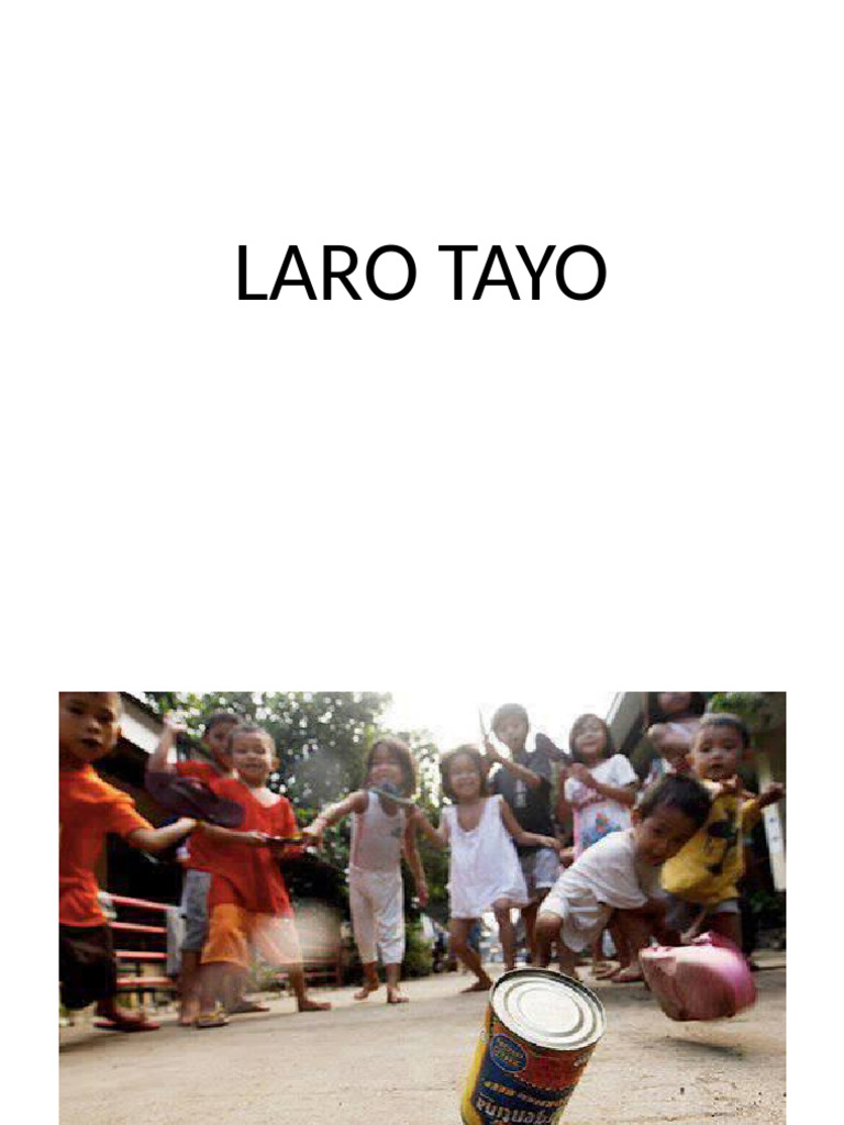Traditional Filipino Games Overview | PDF