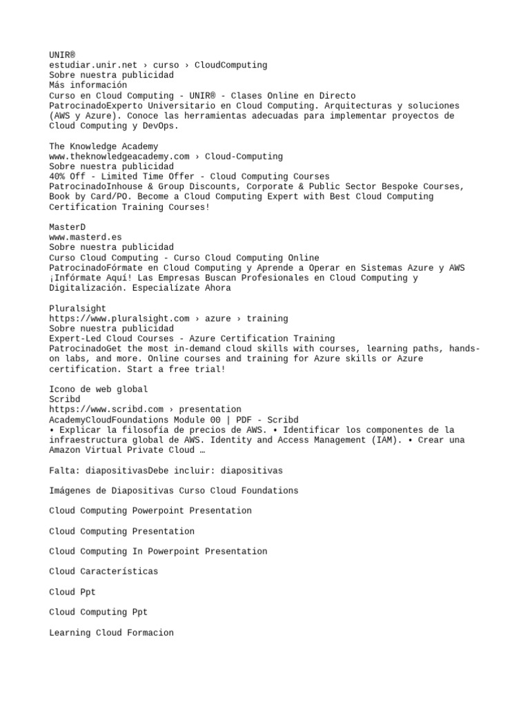 7 3 Docgerg4 | PDF | Computación en la nube | Servicios web de Amazon
