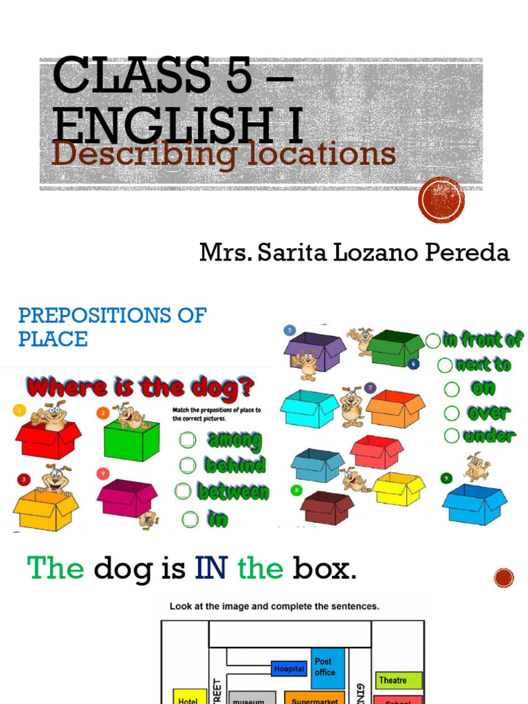 CLASS 5 - English I | PDF
