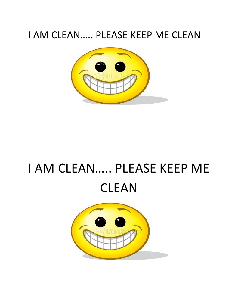 I Am Clean | PDF