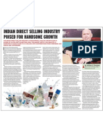 Indian Direct Selling Industry Poised For Handsome Growth: Mr. William S. Pinckney