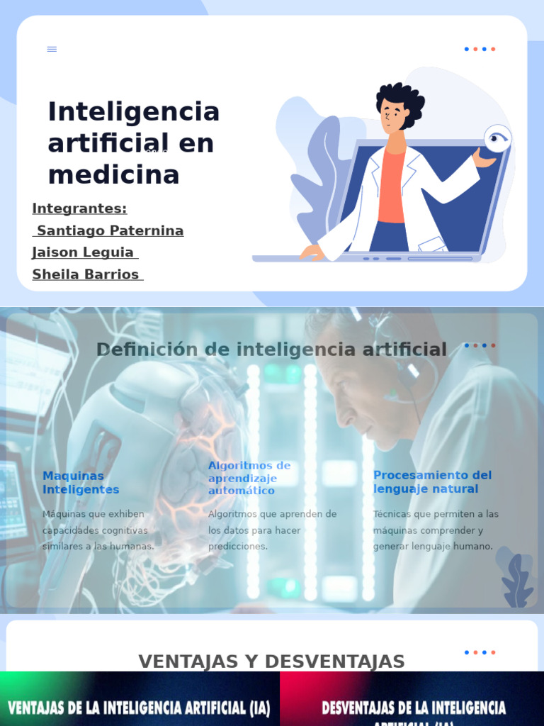 IA en Medicina: Ventajas y Desafíos | PDF | Inteligencia artificial ...