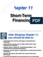 Short Term Financing