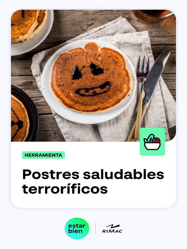 Postres Saludables de Halloween | PDF | Postres | Tarta de queso